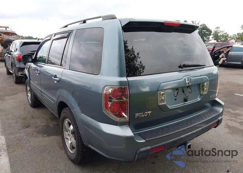 2006 Honda Pilot Ex-L из США, поврежденный, VIN 2HKYF18526H555082